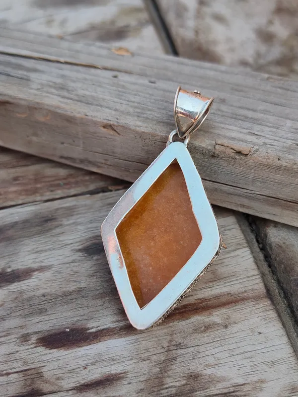 Silver_&_Blue_Sterling_Silver_925_Premium_&_Elegant_Boho_Pendant_For_Girls_&_Women