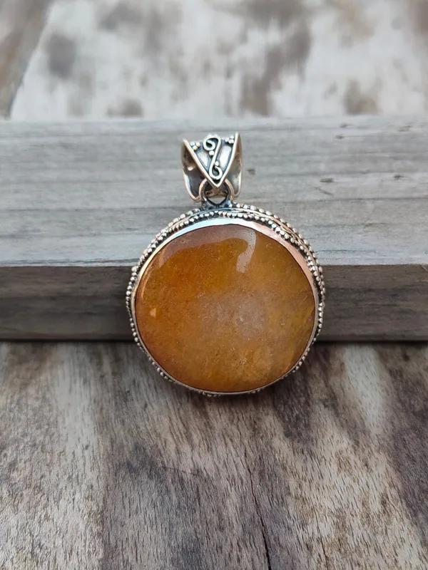 Silver_&_Golden_Sterling_Silver_925_Premium_&_Elegant_Boho_Pendant_For_Girls_&_Women