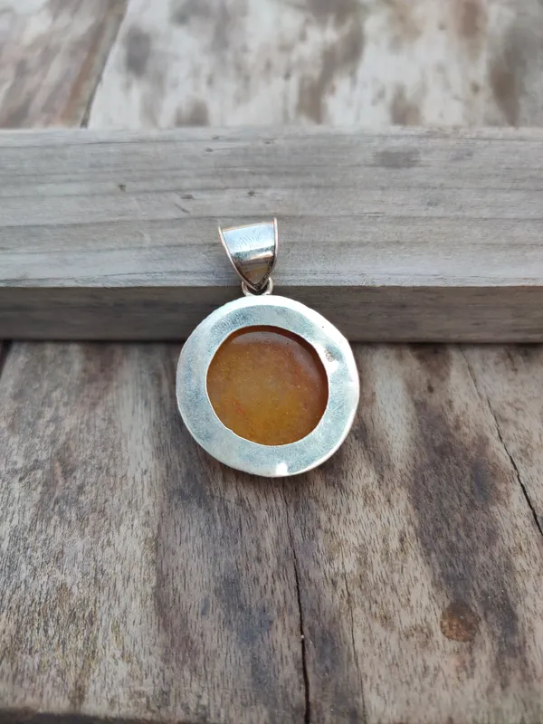 Silver_&_Golden_Sterling_Silver_925_Premium_&_Elegant_Boho_Pendant_For_Girls_&_Women
