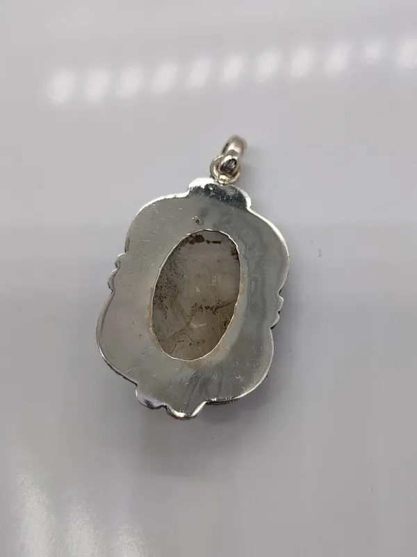Silver_&_Golden_Sterling_Silver_925_Premium_&_Elegant_Boho_Pendant_For_Girls_&_Women
