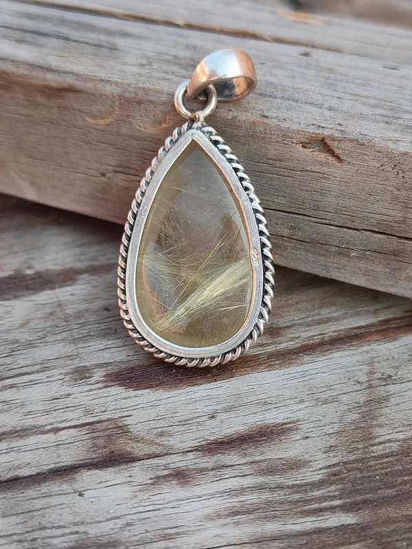 Silver_&_Golden_Sterling_Silver_925_Premium_&_Elegant_Boho_Pendant_For_Girls_&_Women