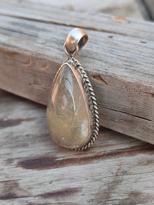 Silver_&_Golden_Sterling_Silver_925_Premium_&_Elegant_Boho_Pendant_For_Girls_&_Women
