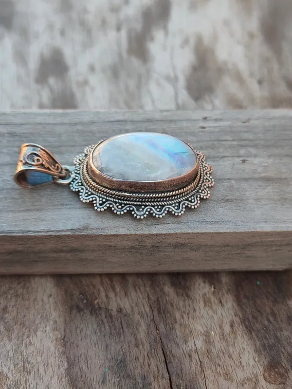 Silver_&_White_Sterling_Silver_925_Premium_&_Elegant_Boho_Pendant_For_Girls_&_Women