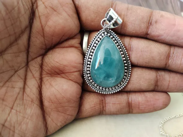 Silver_&_White_Sterling_Silver_925_Premium_&_Elegant_Boho_Pendant_For_Girls_&_Women