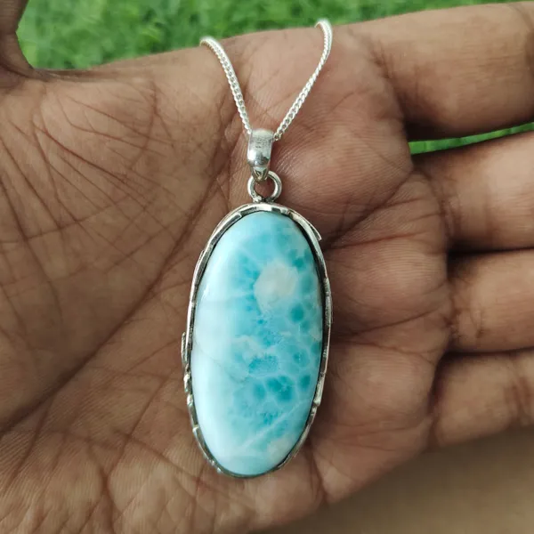 Silver_&_Blue_Sterling_Silver_925_Premium_&_Elegant_Handmade_Necklace_For_Girls_&_Women