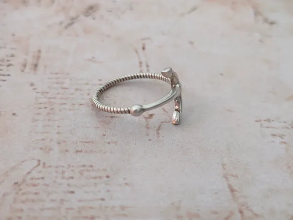 Silver_&_Silver_Sterling_Silver_925_Premium_&_Elegant_Boho_Ring_For_Girls_&_Women