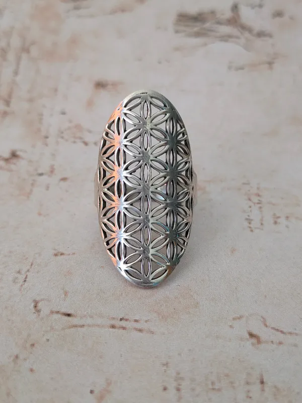 Silver_&_Silver_Sterling_Silver_925_Premium_&_Elegant_Boho_Ring_For_Girls_&_Women