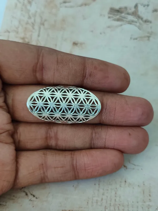 Silver_&_Silver_Sterling_Silver_925_Premium_&_Elegant_Boho_Ring_For_Girls_&_Women