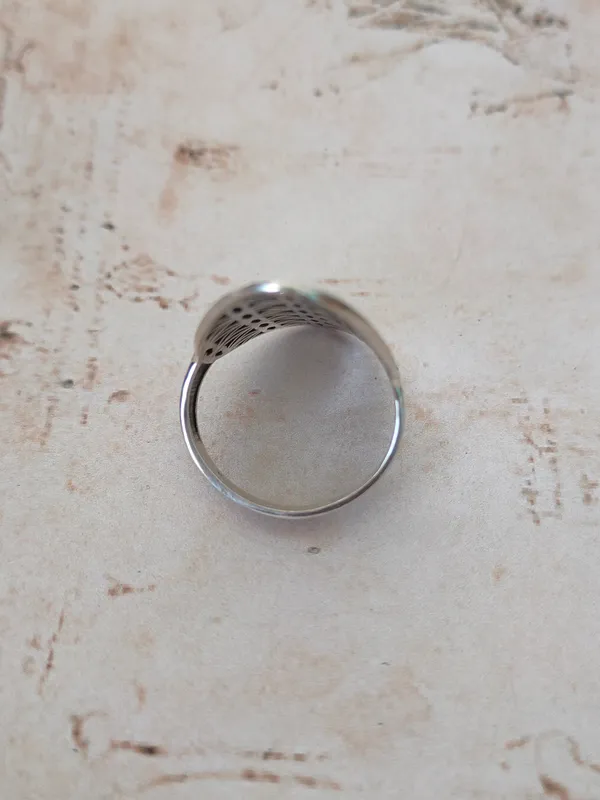 Silver_&_Silver_Sterling_Silver_925_Premium_&_Elegant_Boho_Ring_For_Girls_&_Women