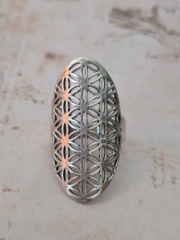 Silver_&_Silver_Sterling_Silver_925_Premium_&_Elegant_Boho_Ring_For_Girls_&_Women