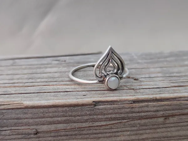 Silver_&_Silver_Sterling_Silver_925_Premium_&_Elegant_Boho_Ring_For_Girls_&_Women