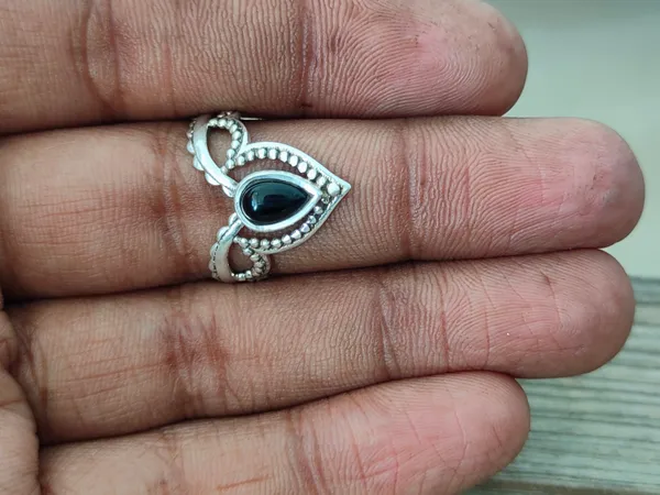 Silver_&_Silver_Sterling_Silver_925_Premium_&_Elegant_Boho_Ring_For_Girls_&_Women