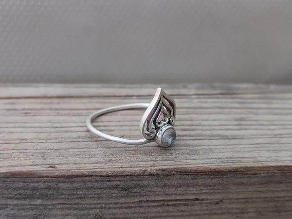 Silver_&_Silver_Sterling_Silver_925_Premium_&_Elegant_Boho_Ring_For_Girls_&_Women