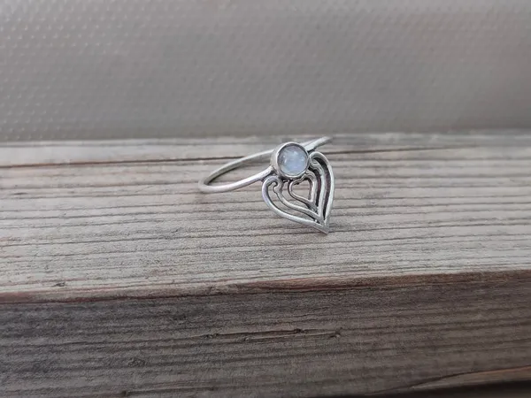 Silver_&_Silver_Sterling_Silver_925_Premium_&_Elegant_Boho_Ring_For_Girls_&_Women