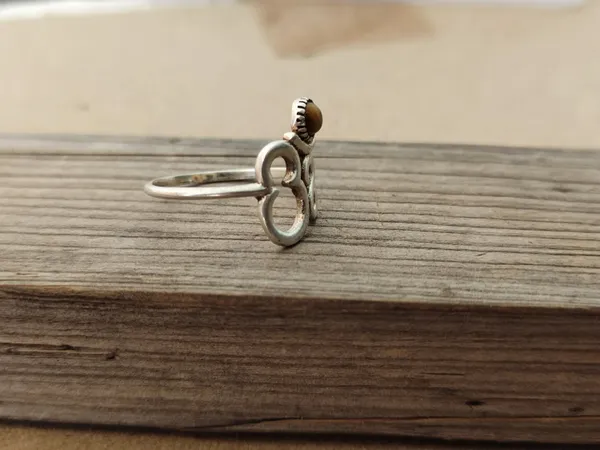 Silver_&_Silver_Sterling_Silver_925_Premium_&_Elegant_Boho_Ring_For_Girls_&_Women