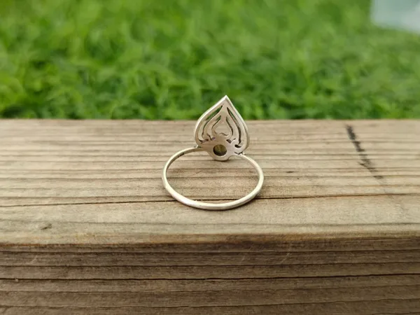 Silver_&_Grey_With_Blue_Sterling_Silver_925_Premium_&_Elegant_Boho_Ring_For_Girls_&_Women