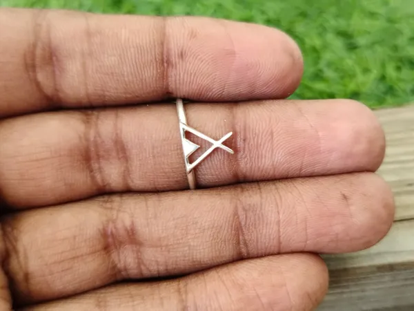 Silver_&_Silver_Sterling_Silver_925_Premium_&_Elegant_Boho_Ring_For_Girls_&_Women