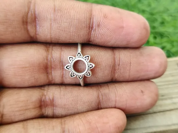 Silver_&_Silver_Sterling_Silver_925_Premium_&_Elegant_Boho_Ring_For_Girls_&_Women
