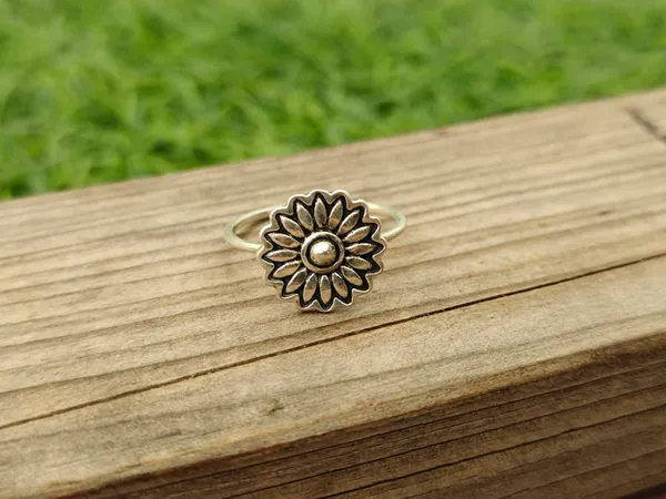 Silver_&_Silver_Sterling_Silver_925_Premium_&_Elegant_Boho_Ring_For_Girls_&_Women