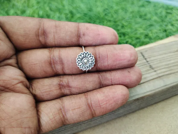 Silver_&_Silver_Sterling_Silver_925_Premium_&_Elegant_Boho_Ring_For_Girls_&_Women