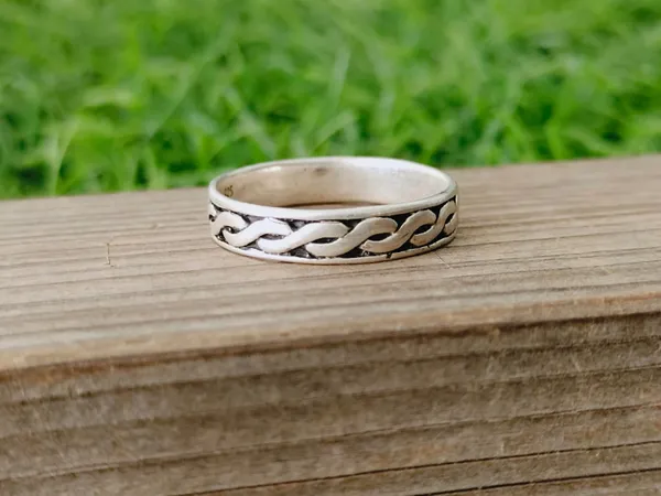 Silver_&_Silver_Sterling_Silver_925_Premium_&_Elegant_Boho_Ring_For_Girls_&_Women