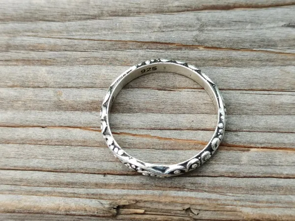 Silver_&_Silver_Sterling_Silver_925_Premium_&_Elegant_Boho_Ring_For_Girls_&_Women
