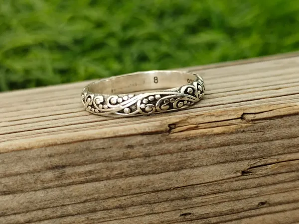 Silver_&_Silver_Sterling_Silver_925_Premium_&_Elegant_Boho_Ring_For_Girls_&_Women