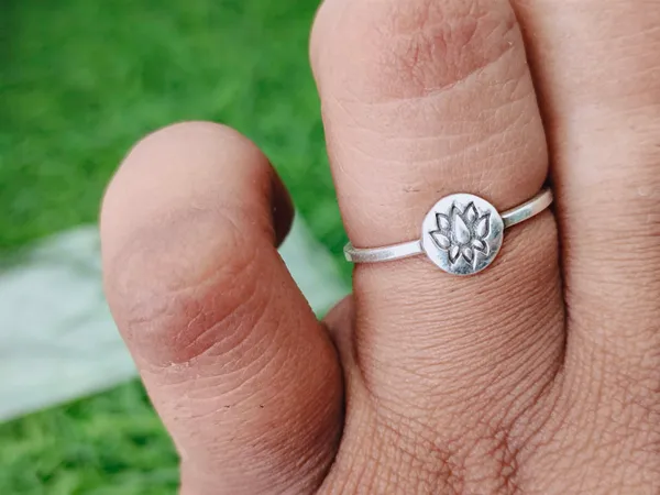 Silver_&_Silver_Sterling_Silver_925_Premium_&_Elegant_Boho_Ring_For_Girls_&_Women