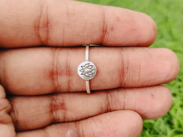 Silver_&_Silver_Sterling_Silver_925_Premium_&_Elegant_Boho_Ring_For_Girls_&_Women