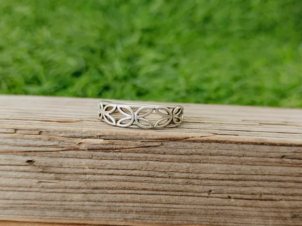 Silver_&_Silver_Sterling_Silver_925_Premium_&_Elegant_Boho_Ring_For_Girls_&_Women