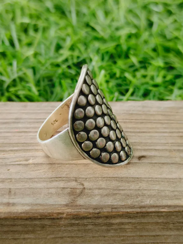 Silver_&_Silver_Sterling_Silver_925_Premium_&_Elegant_Boho_Ring_For_Girls_&_Women