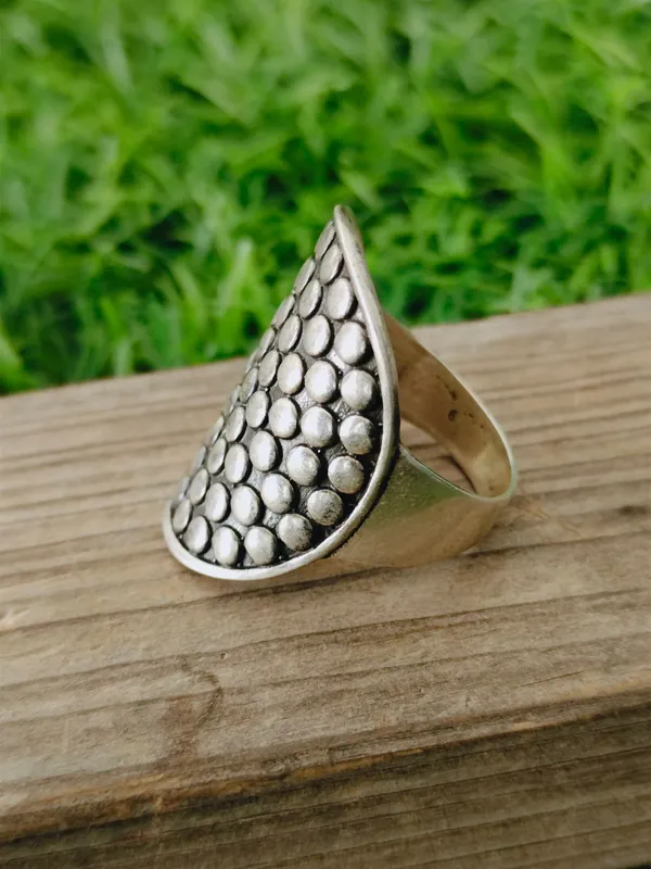 Silver_&_Silver_Sterling_Silver_925_Premium_&_Elegant_Boho_Ring_For_Girls_&_Women