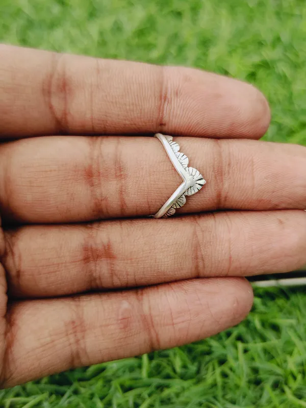 Silver_&_Silver_Sterling_Silver_925_Premium_&_Elegant_Boho_Ring_For_Girls_&_Women