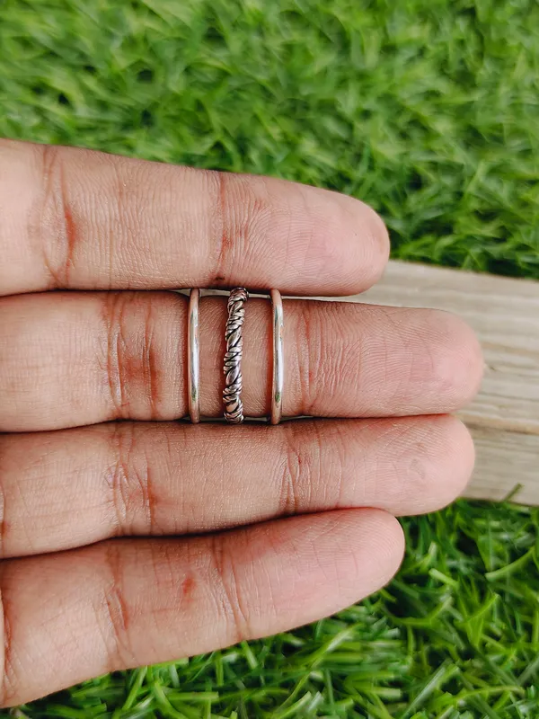 Silver_&_Silver_Sterling_Silver_925_Premium_&_Elegant_Statement_Ring_For_Girls_&_Women