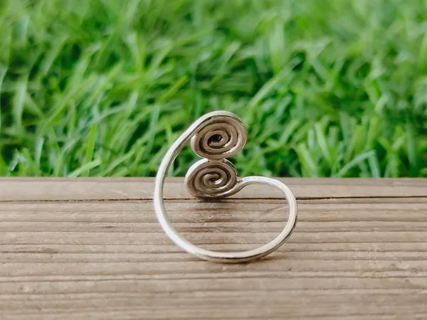Silver_&_Silver_Sterling_Silver_925_Premium_&_Elegant_Boho_Ring_For_Girls_&_Women