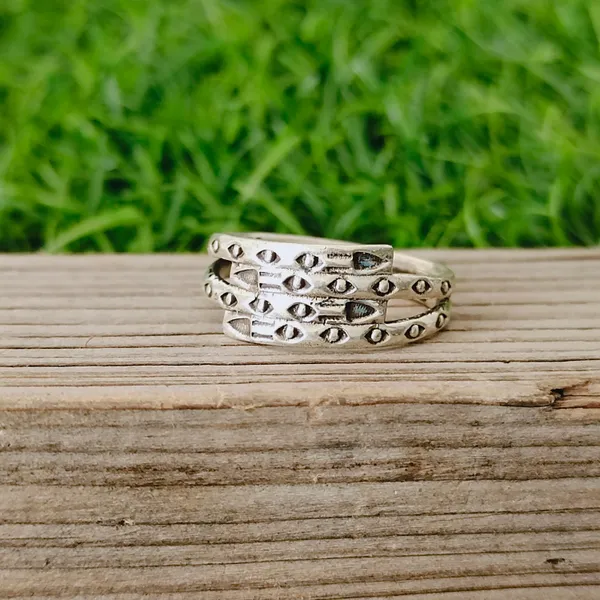 Silver_&_Silver_Sterling_Silver_925_Premium_&_Elegant_Boho_Ring_For_Girls_&_Women
