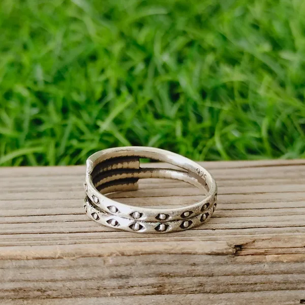 Silver_&_Silver_Sterling_Silver_925_Premium_&_Elegant_Boho_Ring_For_Girls_&_Women