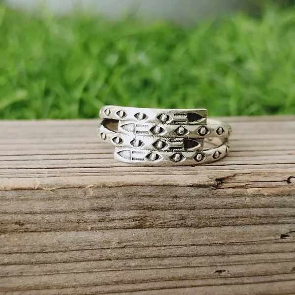 Silver_&_Silver_Sterling_Silver_925_Premium_&_Elegant_Boho_Ring_For_Girls_&_Women