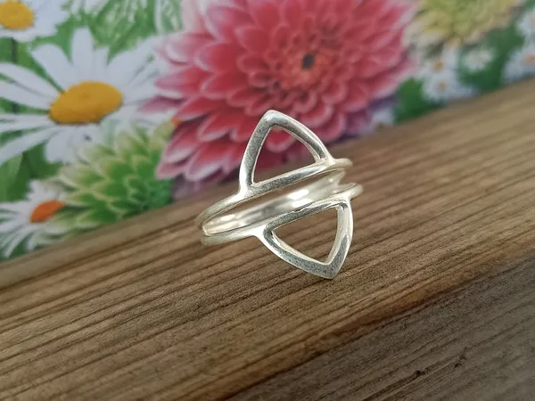 Silver_&_Silver_Sterling_Silver_925_Premium_&_Elegant_Boho_Ring_For_Girls_&_Women