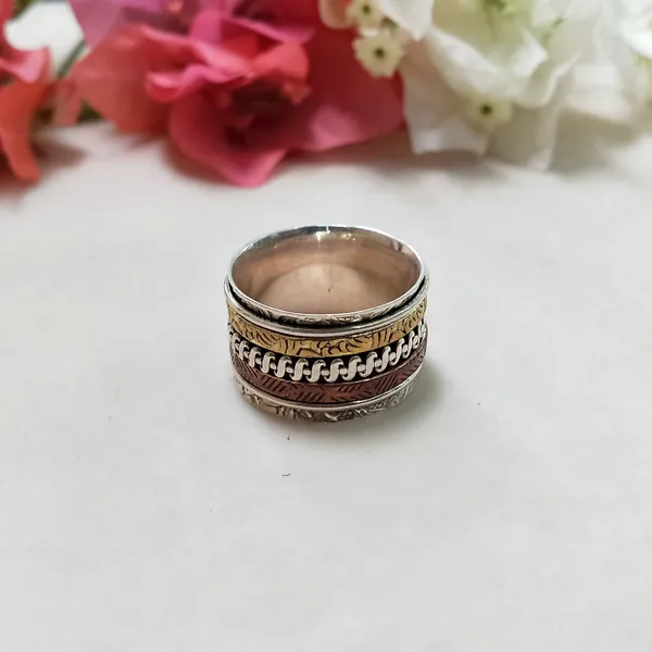 Silver_&_White_Sterling_Silver925_Premium_&_Elegant_Handmade_Ring_For_Girls_&_Women