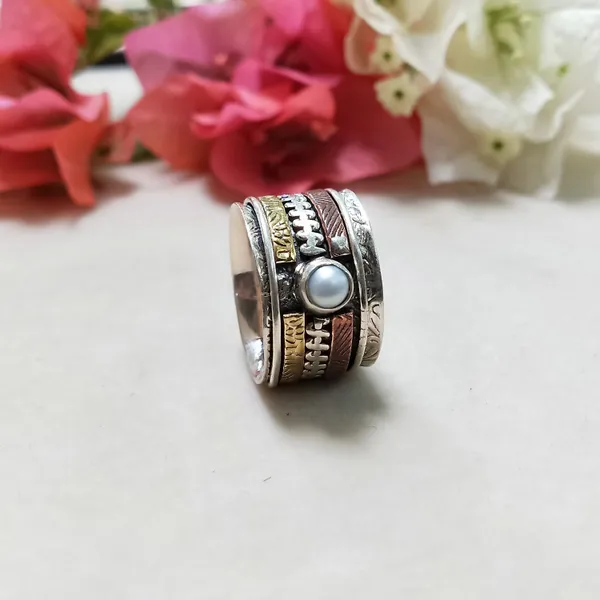 Silver_&_White_Sterling_Silver925_Premium_&_Elegant_Handmade_Ring_For_Girls_&_Women