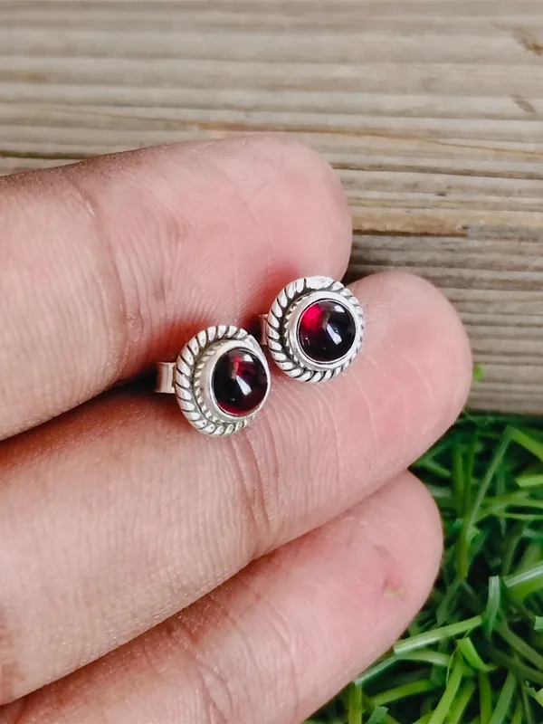 Silver_&_Red_Sterling_Silver_925_Premium_&_Elegant_Boho_Ring_For_Girls_&_Women
