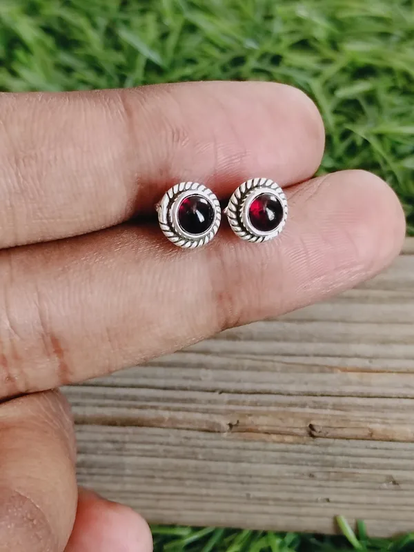 Silver_&_Red_Sterling_Silver_925_Premium_&_Elegant_Boho_Ring_For_Girls_&_Women