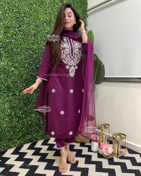 Purple_Rayon_Embroidery_Straight_Kurta_&_Palazzos_with_Dupatta_For_Women_&_Girls
