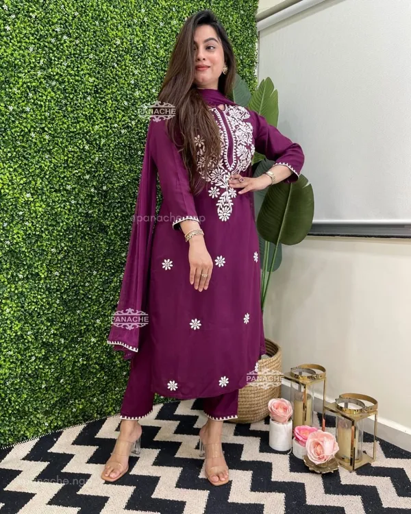 Purple_Rayon_Embroidery_Straight_Kurta_&_Palazzos_with_Dupatta_For_Women_&_Girls