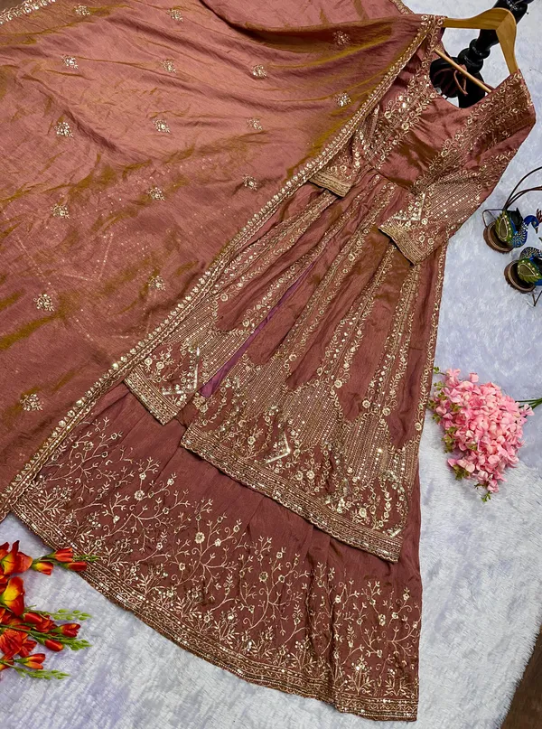 Dusty_Rose_Crunchy_Silk_Embroidered_Lehenga_Choli_For_Women