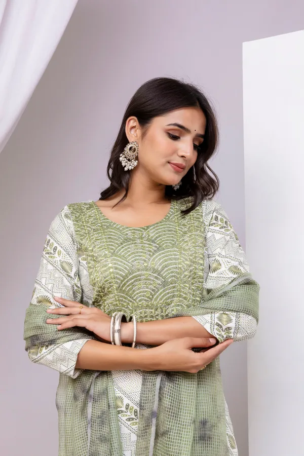 Green_Women's_Kurti