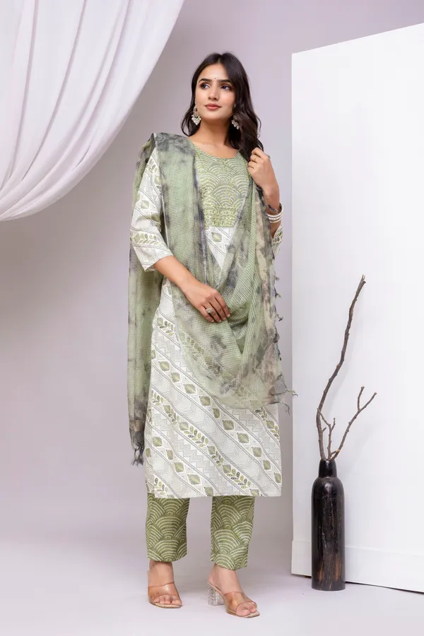 Green_Women's_Kurti