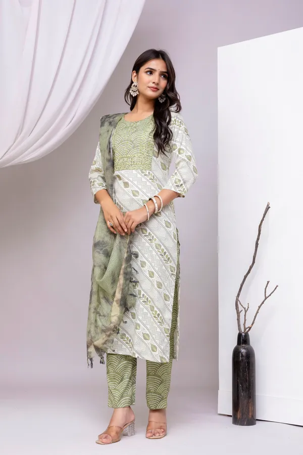 Green_Women's_Kurti