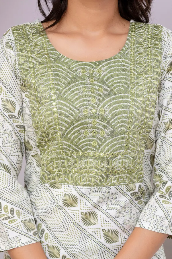 Green_Women's_Kurti